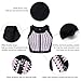CtriLady Women's High Impact Neoprene Wetsuit Crop Tank Top Full Cup Sport Bra Vest for Surfing Snorkeling Paddling
