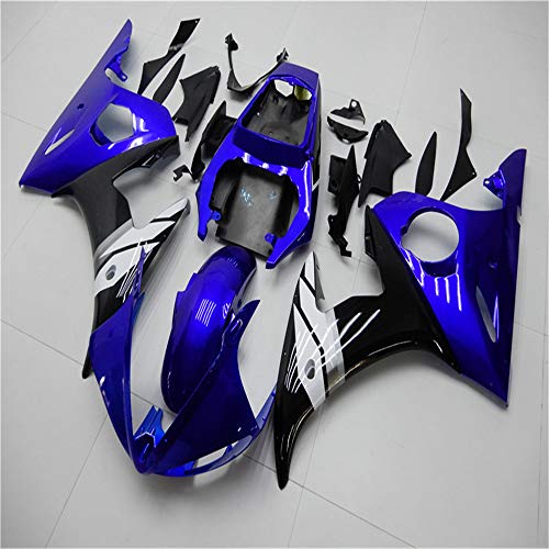 NT FAIRING Blue Black Injection Mold Fairing Fit for Yamaha YZF 2003-2005 R6 & 2006-2009 R6S New Painted Kit ABS Plastic Motorcycle Bodywork Aftermarket