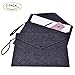 Document Holder Document Folder File Folder Durable Briefcase Document Bag Letter A4 Paper File Folder for Office School Home Stationery (Dark Gray)