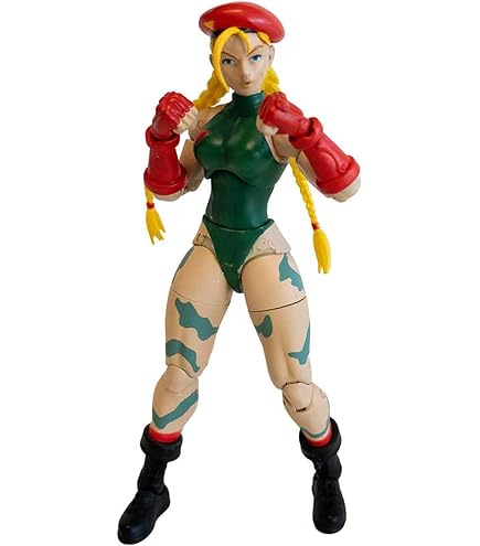 Amazon.com: Street Fighter Zero3 Cammy Authentic Black Ver PVC
