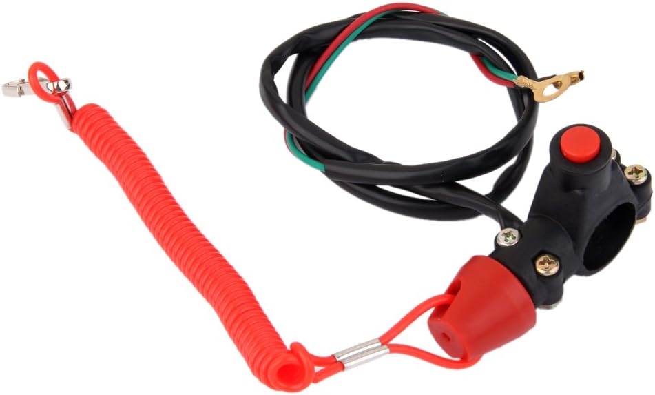 Universal Engine Stop Kill Tether Switch Lanyard for ATV Racing