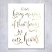 In Loving Memory Gold Foil Sign Art Print Wedding Reception Signage Family Member Memorial Remembrance Poster Decor