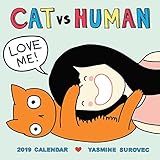 CAT vs. HUMAN 2019 Wall Calendar by 