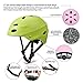KUYOU Kids Protective Gear, Helmet Knee Pads and Elbow Pads Set with Wrist Guard Skateboard Accessories for Rollerblading Skateboard Cycling Skating Scooter.