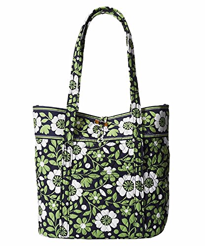 Vera Bradley Vera Tote (Lucky You with Navy Interior)