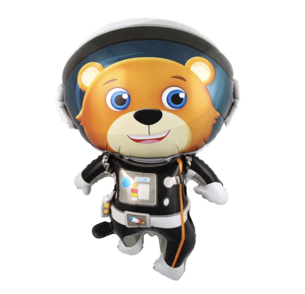 Space Bear Foil Balloon, 80cm (2 pack)