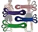 Physix Gear Workout Bands for Pullups Set, Pull Up Resistance Bands Set, Long Bands for Workout and Exercise Bands Pull Ups, Pull Ups Resistance Bands, Purple/Green/Blue/Pink (4 Pack), 82in (208cm)