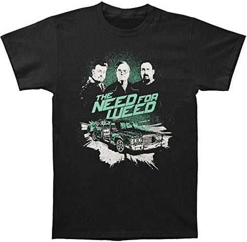 Men's Need for Weed Tee T-Shirt Black