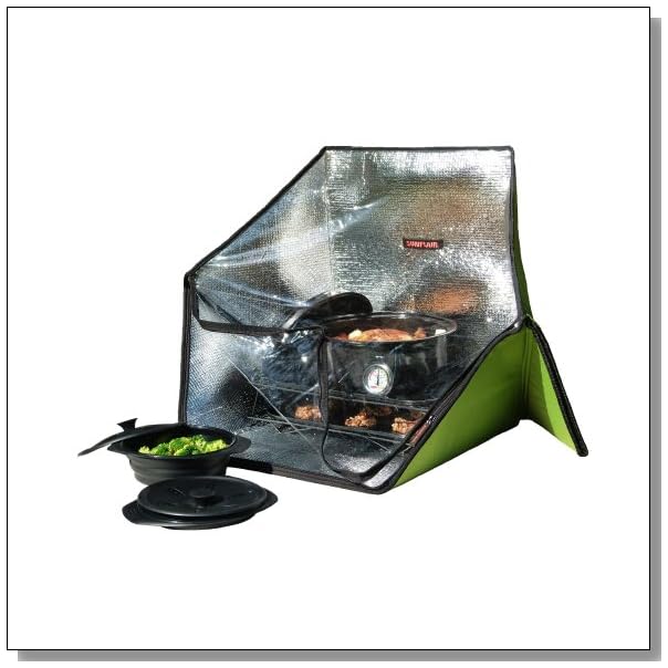 Good Portable Solar Oven for Backpacking BLUE CRYSTAL SKY