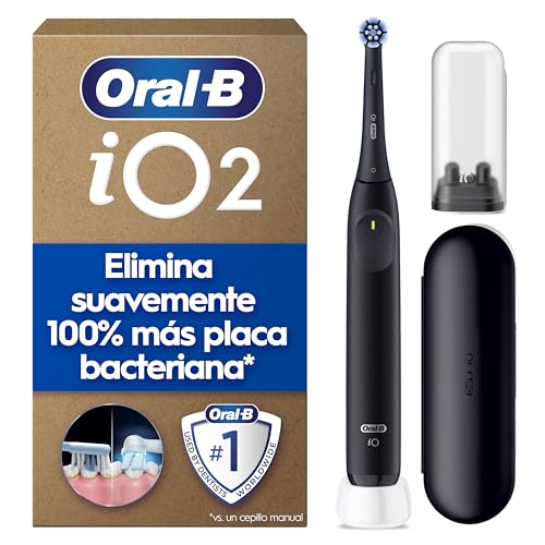 iO 2 Cepillo de Dientes Eléctrico con 1 Cabezal, Negro Noche