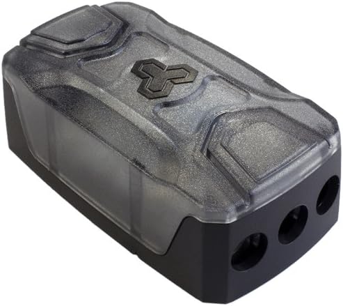 Maxxlink VFD3AGU FLEXIbrass AGU Fused Distribution Block, Satin Nickel