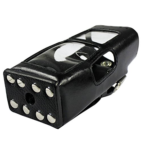 abcGoodefg Motorola Hard Leather Carrying Case Holder Holster for