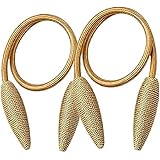 1 Pair Curtain Tiebacks Clips Random Modelling Curtain Holdbacks Hanging Belts Buckles Curtain Strap Holders Decorative