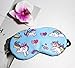 5Pcs Cute Unicorn Sleeping Mask for Girls Sleep Eye Cover Lightweight Blindfold Soft Eye Mask for Kids Teens Men Women