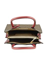 Michael Kors Mercer Logo Crossbody - Marrón   Mulbry - 30T7GM9M8V-243