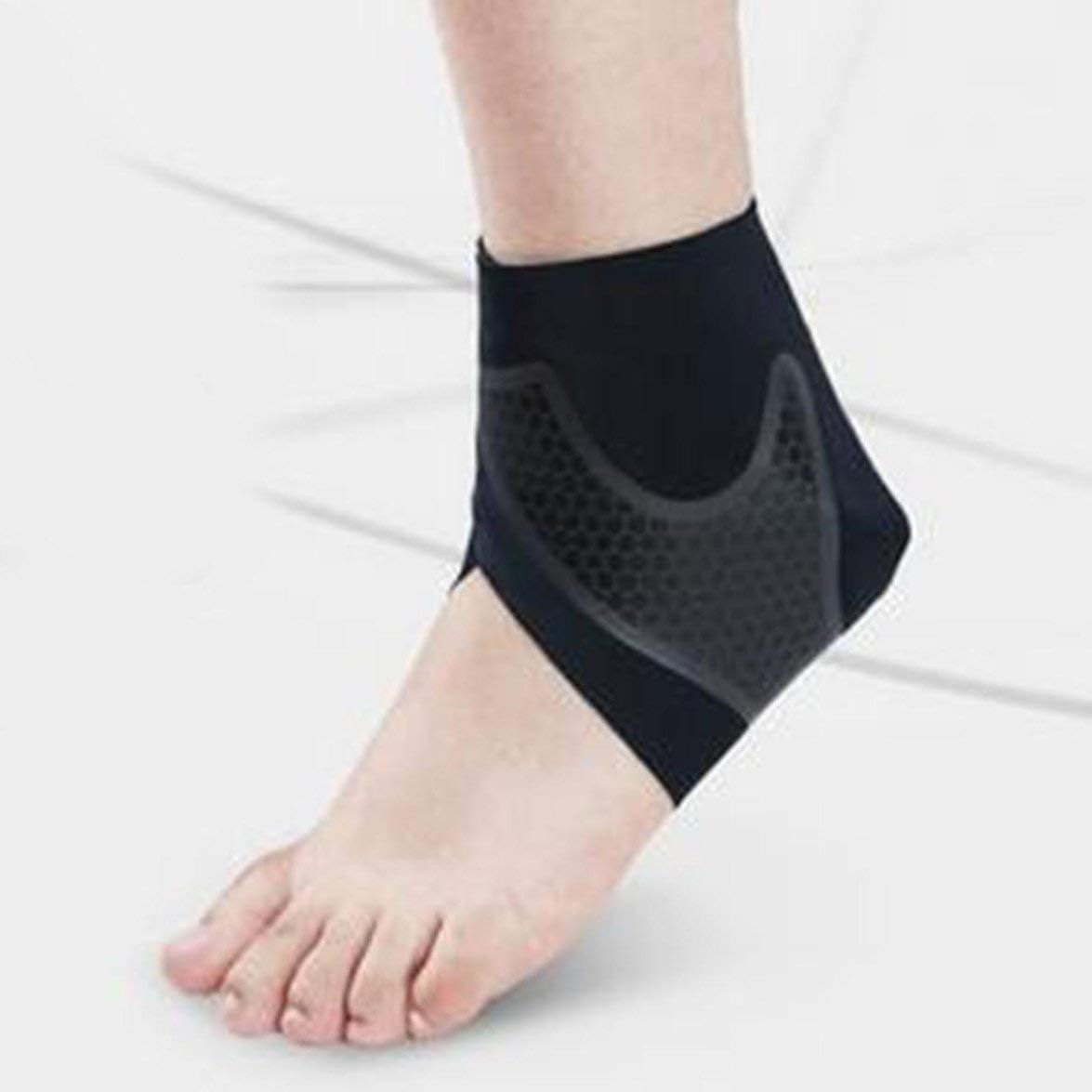 Sylvialuca Adjustable Sport Pressurized Ankle Support Wraps Protector Sports Basketball Bandages Elastic Ankle Protectors