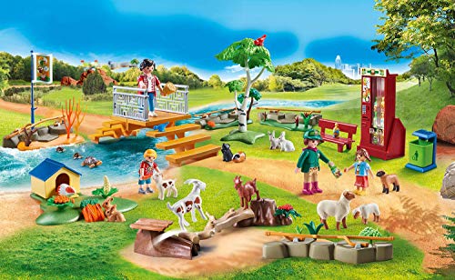 PLAYMOBIL Family Fun 70342 Erlebnis-Streichelzoo, Ab 4 Jahren – Bild 3