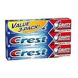 Crest Cavity Protection Fluoride Anticavity Regular Toothpaste 6.4 Oz, 3-pack