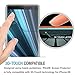 VIKEE Compatible Sony Xperia XZ3 Screen Protector, 3D Full Coverage[Edge to Edge Crash Protection][Scratch-Proof][3D Touch] [Bubble-Free] 9H Hardness Tempered Glass Film for Sony Xperia XZ3