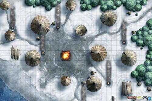 D&amp;D Evermelt Vinyl Game Mat, 20 x 30