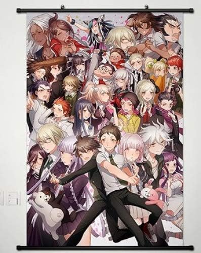 Laohujia Wall Scroll Poster Fabric Painting For Anime Danganronpa Key Roles 067 L