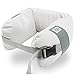 Soft Travel Pillow - Uniquely Designed To Be The Best Airplane Pillow For Travel - No More Neck Muscle Pain (3 in 1 Set)
