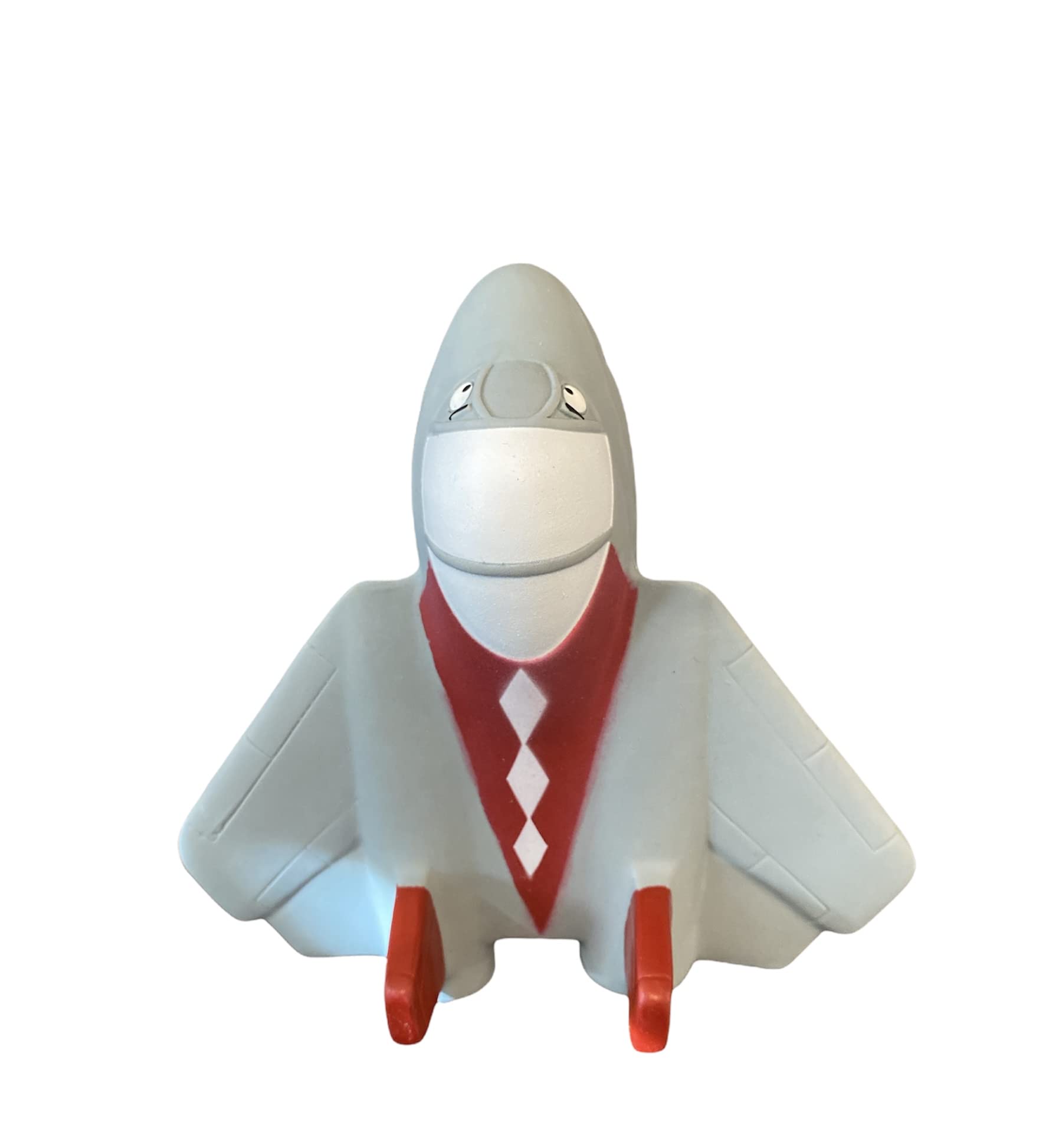TOPGUM Biter Pilot Airplane Teething Toy 100% Natural Havea Rubber