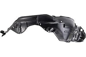 TRQ Front Left Inner Fender Liner Compatible with 2012-2014 Toyota Prius C