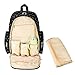 S-ZONE Diaper Bag Backpack, Large Capacity Baby Bag, Multi-Function Travel Backpack Nappy Bags, Changing Pad & Stroller Clips Included