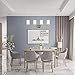 4 Light VINLUZ Wall Sconce Contemporary Stylish Bathroom Vanity Lighting Fixtures Brushed Nickel with Clear Glass