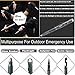 Tactical Pens(7-in-1) For Mens Dad Gifts Emergency Tool Survival Kit Military Pen with LED Tactical Flashlight Everyday Carry (EDC) Survival Gear