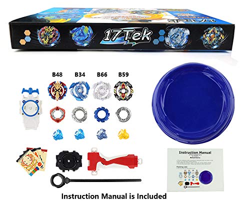 17Tek Battle Gyro Evolution Attack Pack with Battling Tops, Stadium and Launchers