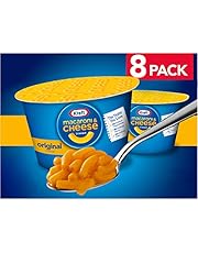 Kraft Easy Mac Original Flavor Macaroni and Cheese (8 Microwaveable Cups)