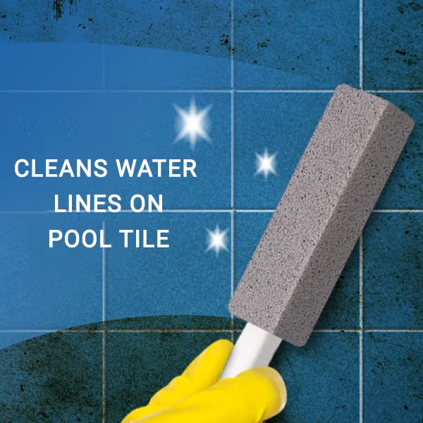 Pumice Stone for Toilet Cleaning by Scrub GENIE 2Pack Multipurpose