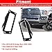 Upgrade Hidden Bumper Dually Fog Light Location Mounting Brackets Compatible with Dodge Ram 2500 3500 2010-2019 Ram 1500 2009-2012
