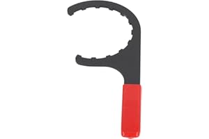 LUCKDANO Fuel Wrench 61060 Filter Wrench for Peterbilt, Engines - 4.6 Inch High Strength Stainless Steel Fuel Filter