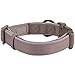 Blueberry Pet 6 Colors Soft & Comfy Made Well Classic Neoprene Padded Dog Collar, Beaver Brown, Medium, Neck 14.5