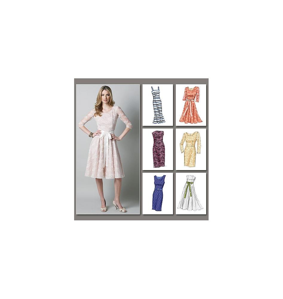 Vogue Patterns V8766 Size AA 6-8-10-12 Misses'/ Misses' Petite Dress