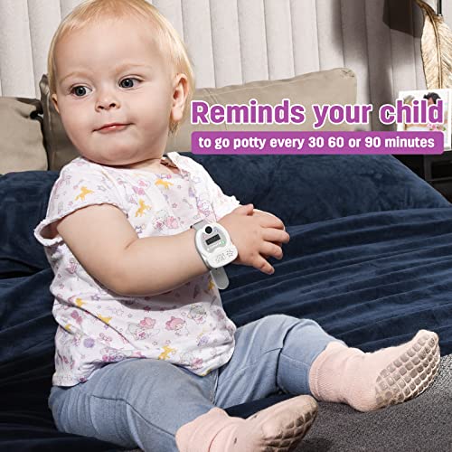 SKYROKU Silicone Kids Potty Training Timer Watch with Flashing Lights