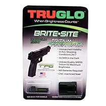 Truglo TFO Handgun Sight Set - Sig #6/#8 Green/Yellow Rear
