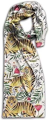 Tiger Scarf Big Oblong Long Scarves Casual Checked Shawl For Tunic Suit For Women Or Men In Autumn