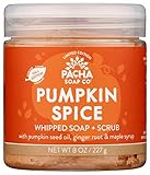 PACHA SOAP Pumpkin Spice Whipped Soap & Scrub, 8 OZ