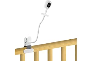 SZAOYU Baby Monitor Mount Compatible with Nanit Pro Smart Baby Monitor & Flex Stand,15.7 inches Flexible Long Gooseneck Arm Also for Cameras with 1/4 Screw Mount Baby Camera Holder Stand
