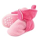 Luvable Friends Baby Girls' Fleece Scooties