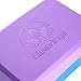 Yoga Block - High Density EVA Foam Bi-Color Exercise Block - Instantly Support and Improve Your Poses and Flexibility - Lightweight Versatile Fitness and Balance Odor Free Brick