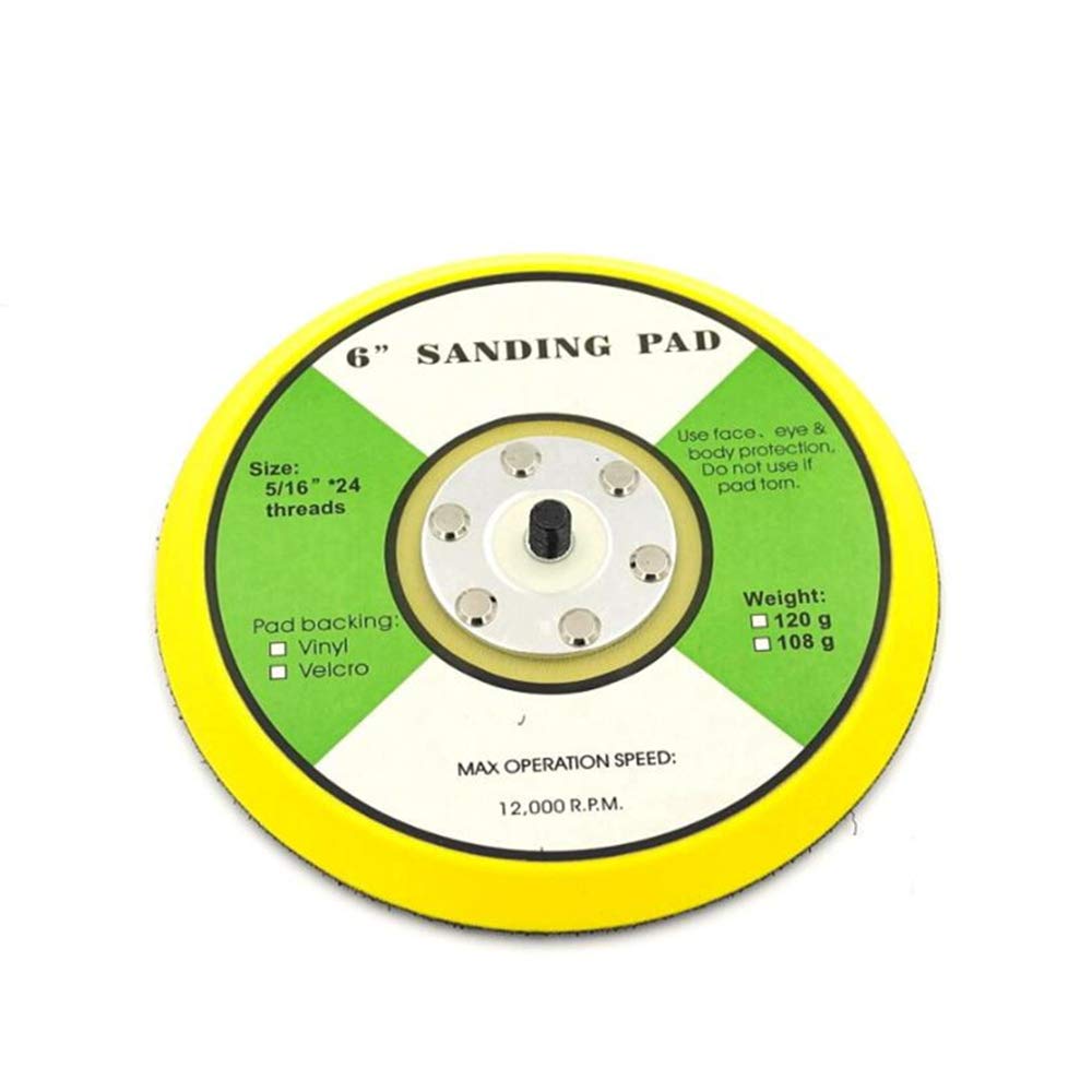 6 inch sanding pad