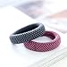 Khalee Hair Elastics Tie Stretch Ponytail Band Thick Hairs Elastics, 6 PCS