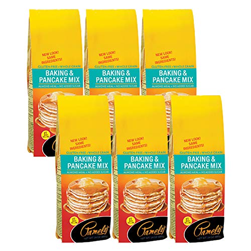 Pamela’s Baking Mixes, Baking & Pancake Mix, Gluten-Free, 24 oz. (Pack of 6)