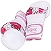 Hawk Pink Boxing Gloves Ladies Women's Flowers Girls Leather Training Gloves Bag Gloves Mitts Muay thai Kick Boxing Gloves