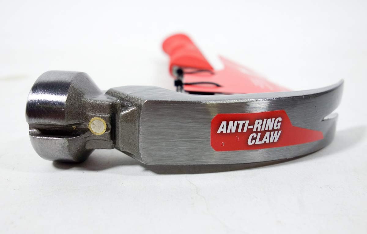 Milwaukee 20oz /14" Curved Claw Hammer (20), Rot - Image 3